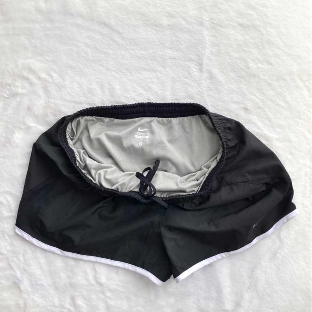 Nike Dri-Fit Running Shorts in Black and White - Picture 8 of 13